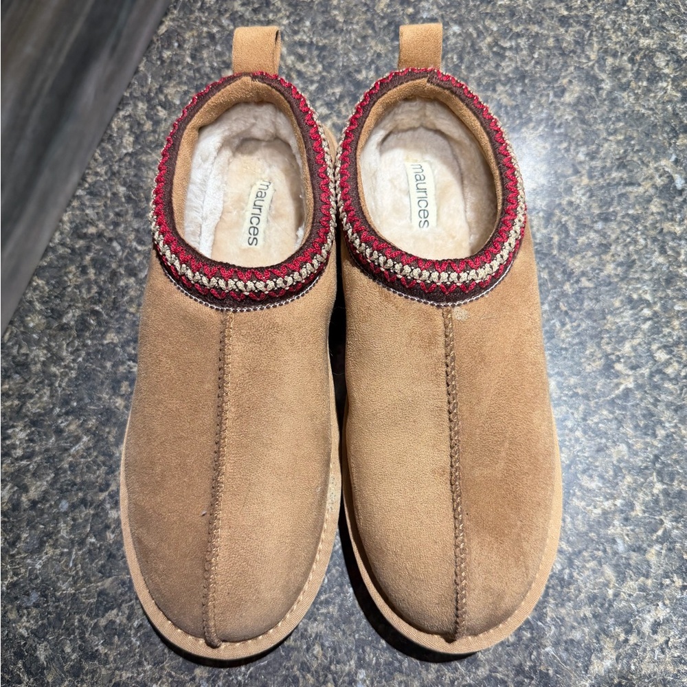 Maurice’s Ugg inspired slippers new - Picture 2 of 4